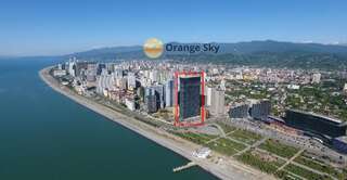 Апарт-отели Orange Sky Apartments Beach Tower Батуми Улучшенные апартаменты-студио с видом на море-20