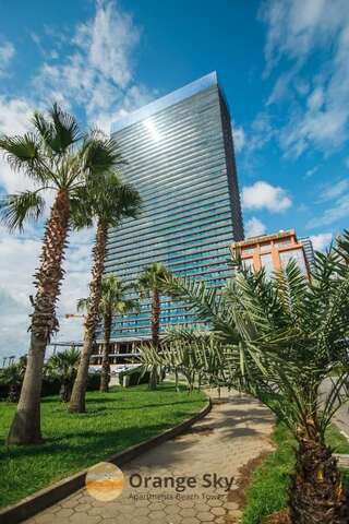 Апарт-отели Orange Sky Apartments Beach Tower Батуми Улучшенные апартаменты-студио с видом на море-37